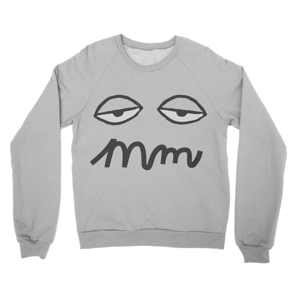 lazy mm face sweater